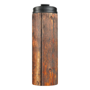 Garrafa Térmica Velhas, planícies algemadas, textureabstrato de fu