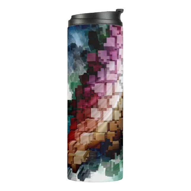 Garrafa Térmica Vento Escuro Cubo Centrado (Giro à esquerda)