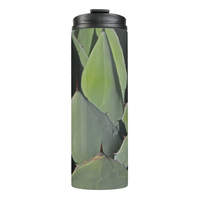 Garrafa Térmica Verde Agave Deixa Foto Botânica Sudoeste (Frente)