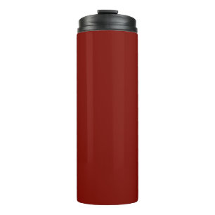 Garrafa Térmica Vermelho celeiro (cor sólida)