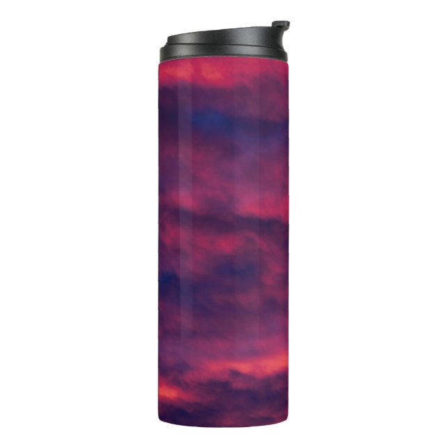 Garrafa Térmica vermelho de agosto (Giro à esquerda)