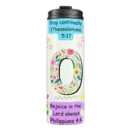 Garrafa Térmica Versos da bíblia