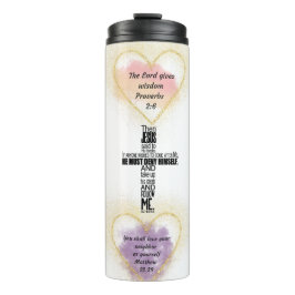 Garrafa Térmica Versos da bíblia