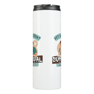 Garrafa Térmica Vet Student Survival Mode – Vet Student Design