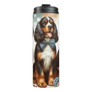 Garrafa Térmica veterano cão espanhol americano