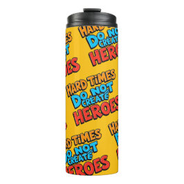 Garrafa Térmica Vibrant Gradient Typographical Create Heroes