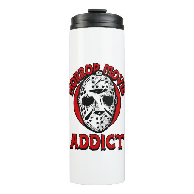 Garrafa Térmica Viciado em Filme Horror (Frente)