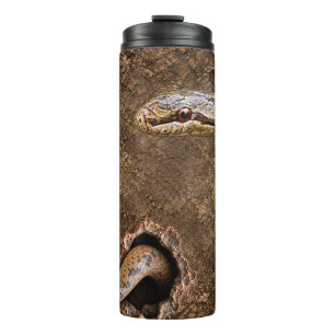 Garrafa Térmica Vida Selvagem Florestal Rochosa de Cobra Lisa
