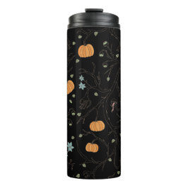 Garrafa Térmica Vigne effrayante pour Halloween Noir