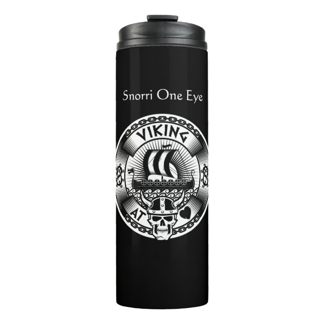 Garrafa Térmica Viking Personalizado no Coração (Frente)