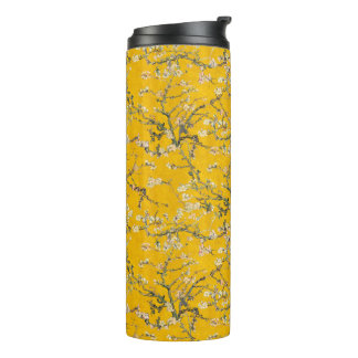 Garrafa Térmica Vincent Van Gogh Flor de Amendoeira sobre Amarelo