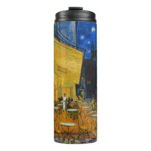 Garrafa Térmica Vincent van Gogh - Terraço do Café à Noite