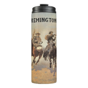 Garrafa Térmica Vintage Cowboys, A Dash For Timber por Remington
