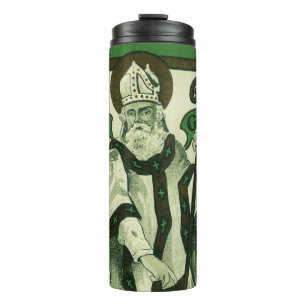 Garrafa Térmica Vintage - Erin Go Bragh - Saudações do Dia de São