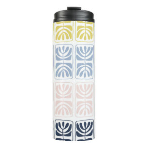 Garrafa Térmica Vintage Ethnic: Design artístico sem costura