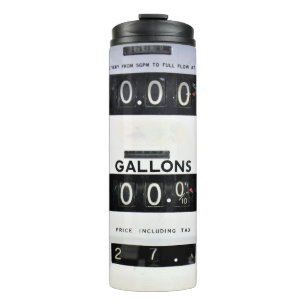 Garrafa Térmica Vintage Gas Pump Face