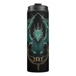 Garrafa Térmica Vintage Green Dragon Elegance