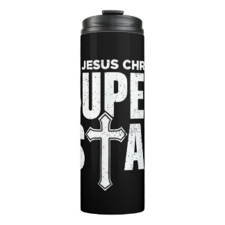 Garrafa Térmica Vintage Jesus Christian Design Jesus Christ Super 