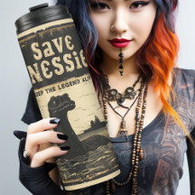Vintage Retro Salvar Nessie Loch Ness Monster