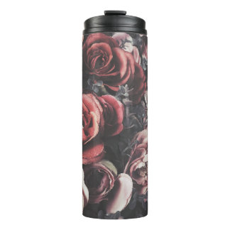 Garrafa Térmica Vintage rosesrose, fundo, buquê, flor, de