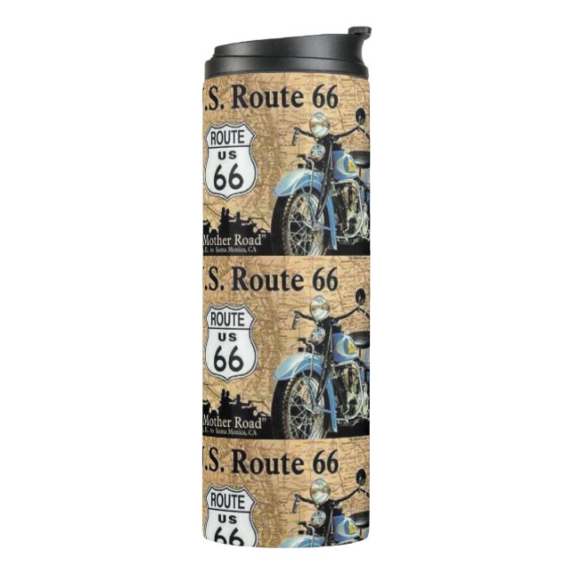 Garrafa Térmica Vintage ROUTE Sessenta e Seis (Giro à esquerda)