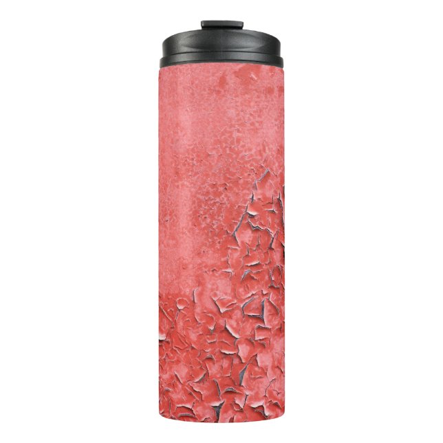 Garrafa Térmica Vintage Rusty Wall Textura (Frente)