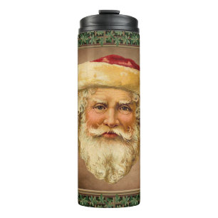 Garrafa Térmica Vintage Santa Claus
