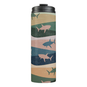 GARRAFA TÉRMICA VINTAGE SHARK WAVE