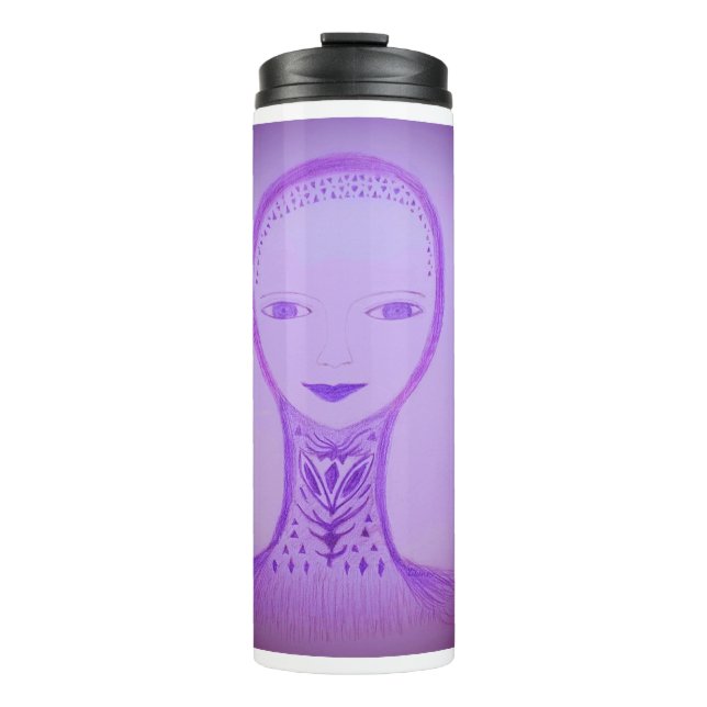 Garrafa Térmica Violeta (Frente)