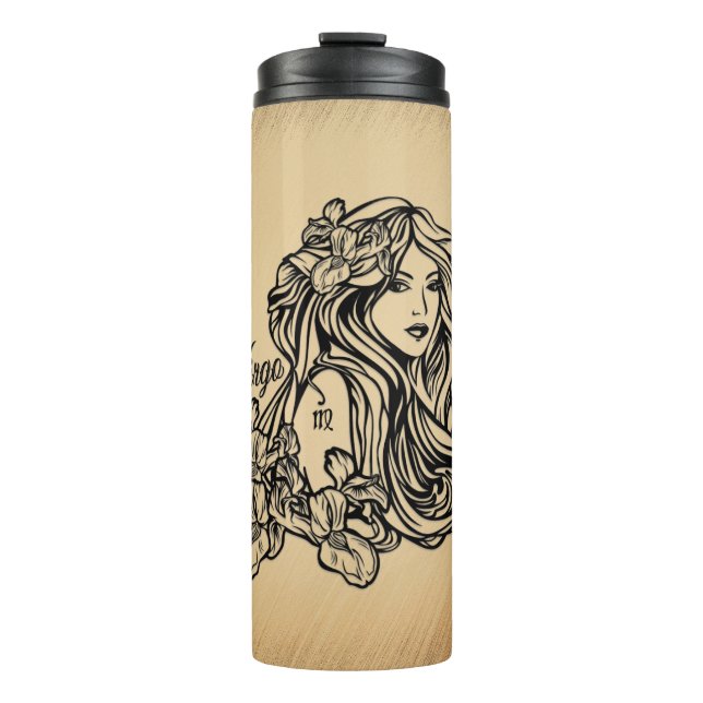 Garrafa Térmica Virgo Zodiac Anônimo (Frente)