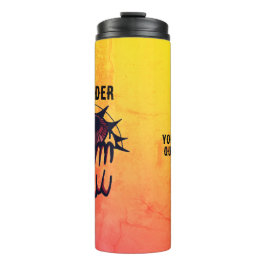 Garrafa Térmica Visão Personalizada Psicodélica de Sangue