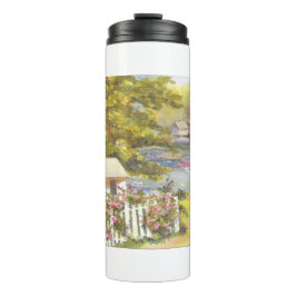 Garrafa Térmica vista de porto de stonington