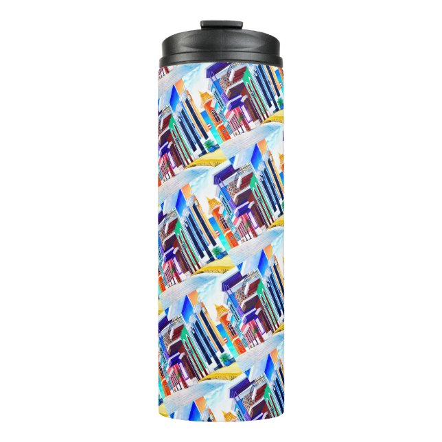 Garrafa Térmica ¡Viva Puerto Rico! (Frente)