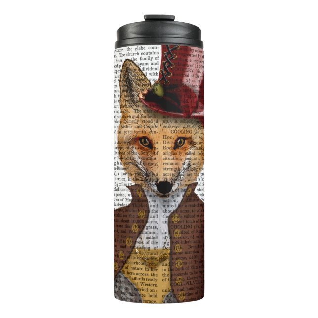 Garrafa Térmica Vivienne Steampunk Fox (Frente)