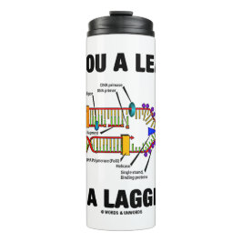 Garrafa Térmica Você É Líder? Ou Um Lagger? Geek DNA Humor