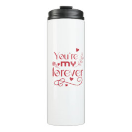 Garrafa Térmica Você é meu presente de dia de os namorados eterno