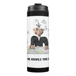 Garrafa Térmica Você é simplesmente o melhor texto personalizado