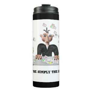 Garrafa Térmica Você é simplesmente o melhor texto personalizado