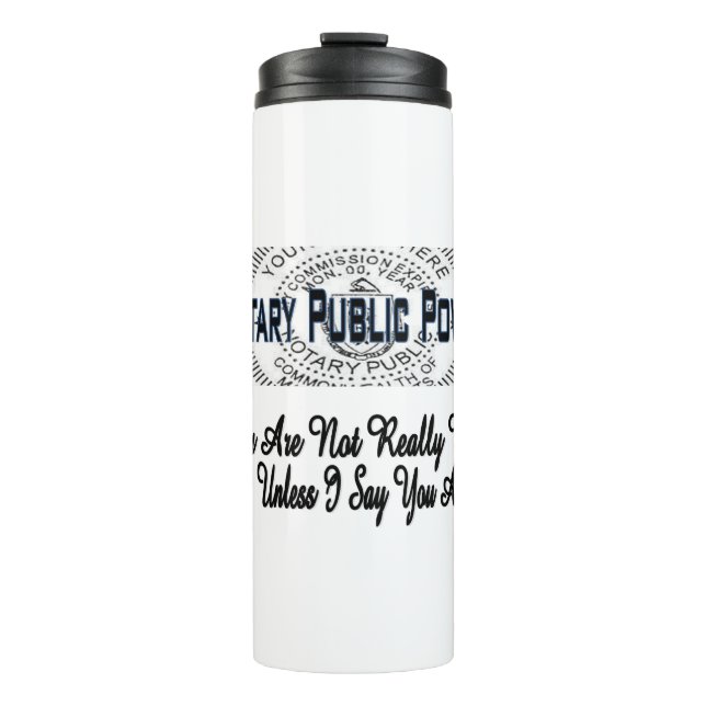 Garrafa Térmica Você Não É Você (Frente)