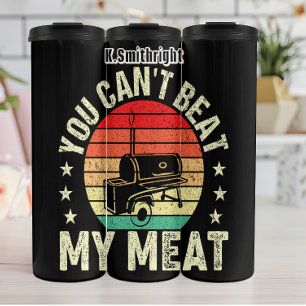 Garrafa Térmica Você não pode bater na minha carne