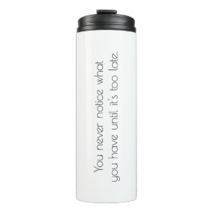 Garrafa Térmica Você Nunca Nota Tumbler Térmico