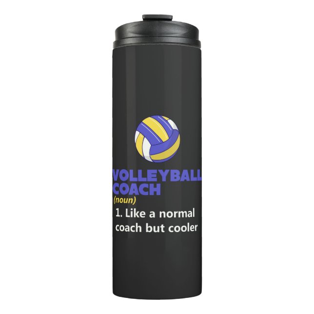 Garrafa Térmica Volleyball Coach Definition (Frente)