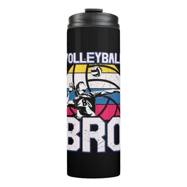 Garrafa Térmica Volleyball Player | Volleyball Bro (Frente)