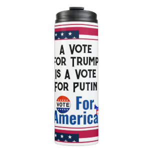 Garrafa Térmica Votar Para O Tumbler Térmico Da América