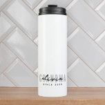 Garrafa Térmica Vovó Desde 20XX Moderno e Simples<br><div class="desc">Esta design simples e moderna é composta por tipografia sã-serif.</div>