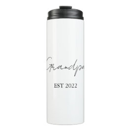 Garrafa Térmica Vovô Est. [Ano] - Presente personalizado para avós