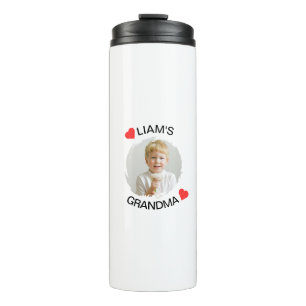 Garrafa Térmica Vovó Personalizada Tumbler - Cara de Criança Perso