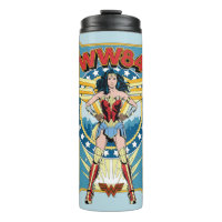 W84 | Crachá de Caráter Mulher Maravilha Retro