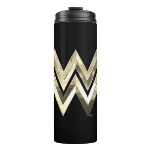Garrafa Térmica W84 Logotipo para mulheres Ouros