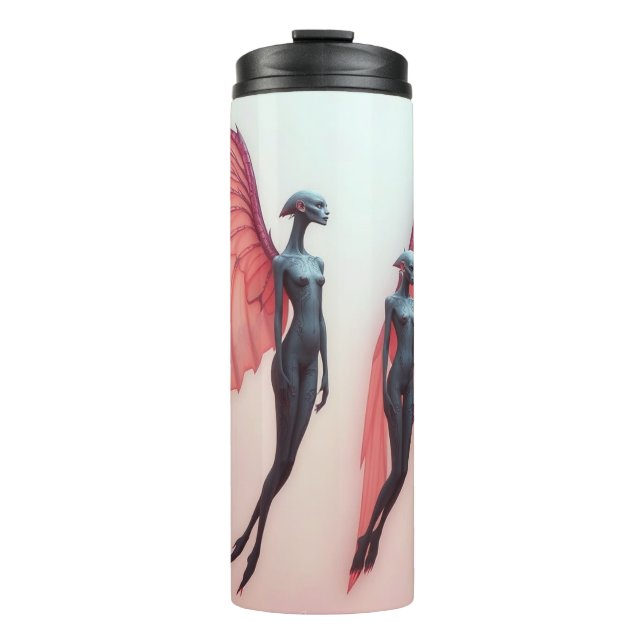 Garrafa Térmica „Wächterinnen der Zwischenwelt“   (Frente)